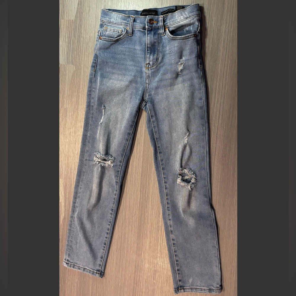Kendall + Kylie Icon High Rise Straight Jeans